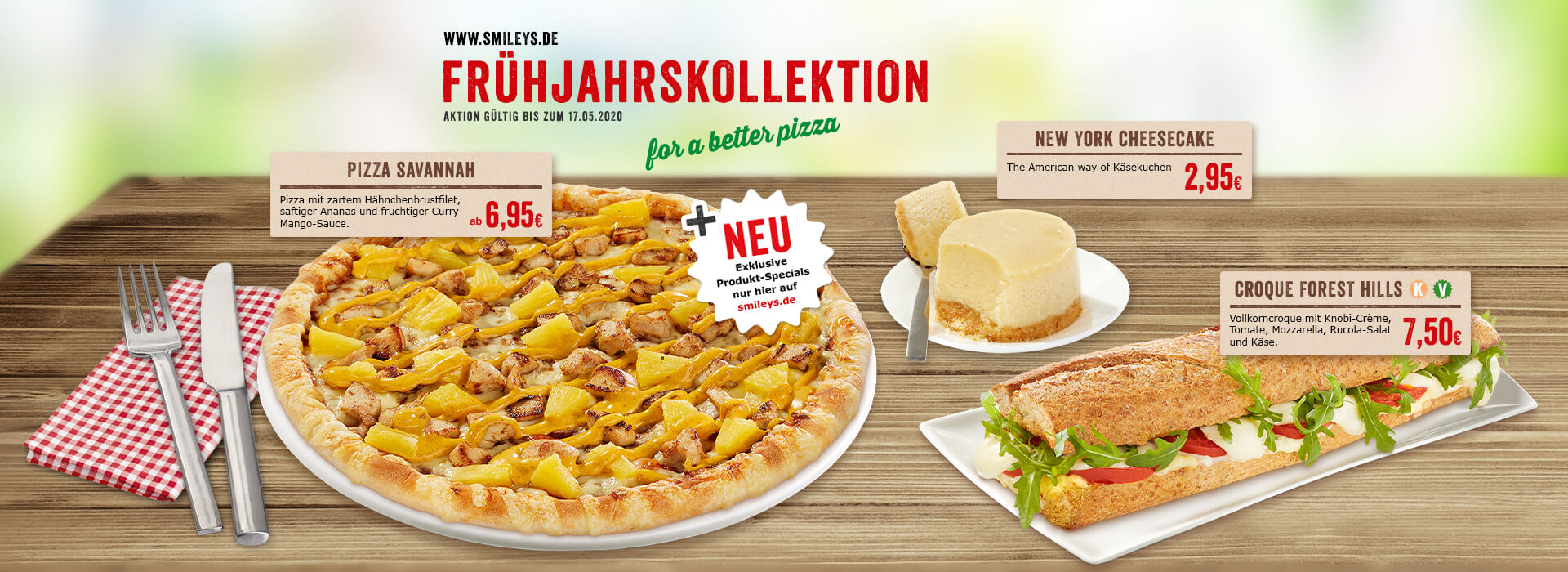 Smiley S Die Pizza Profis Online Bestellen